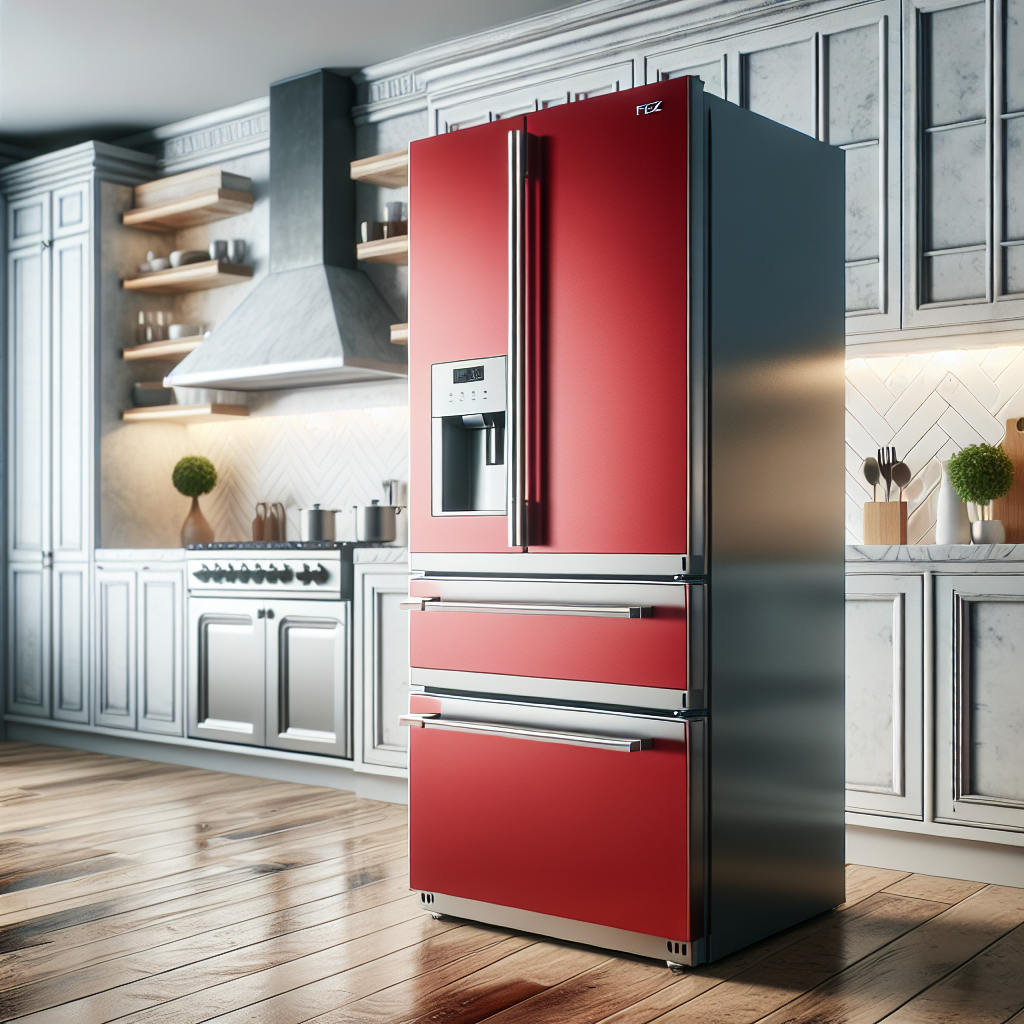 Built In Ice Maker Vs. Red Refrigerator | Fridge.com