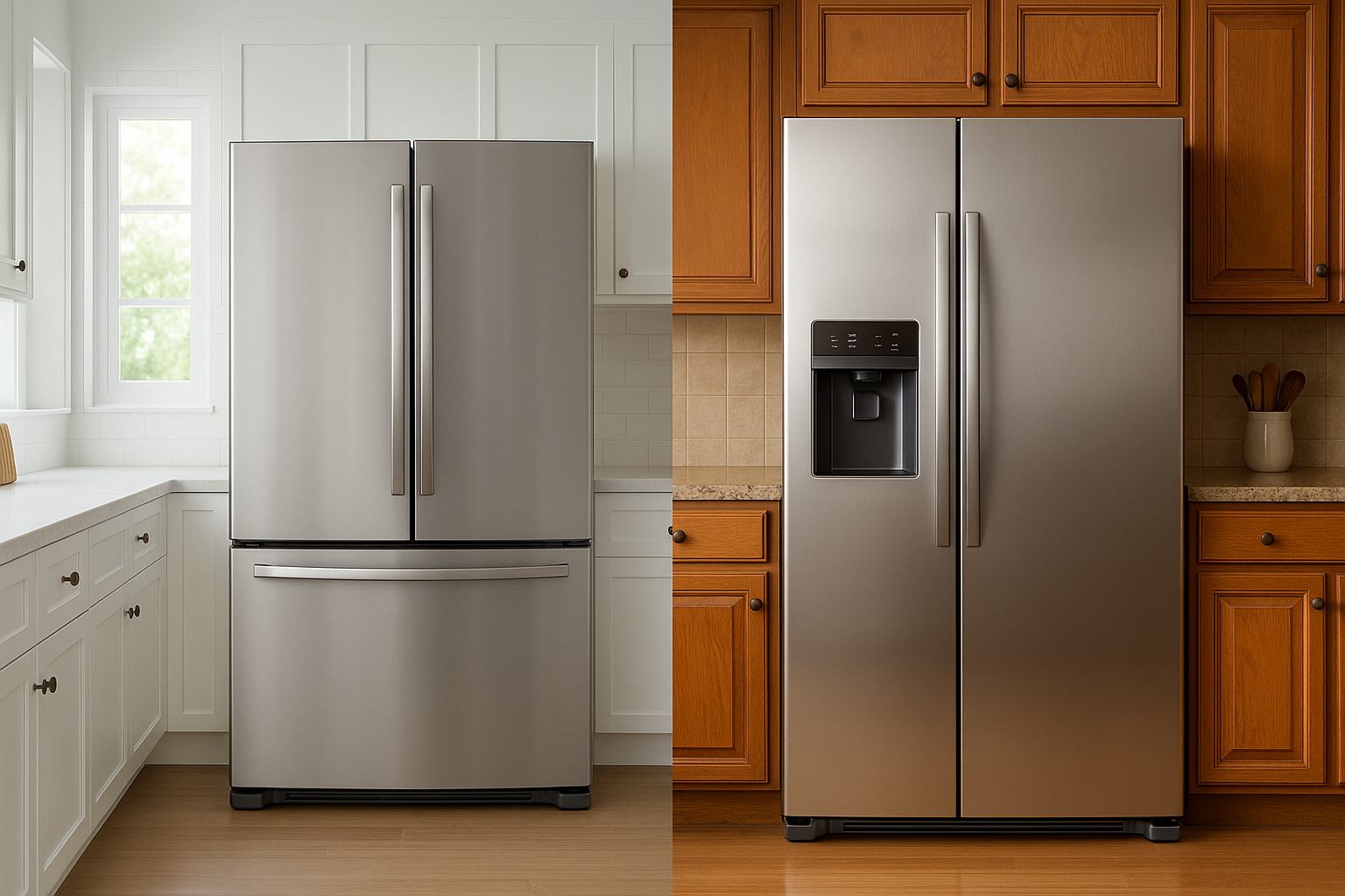 Efficiency Unleashed: French Door Refrigerator Vs. Side By Side Analysis | Fridge.com