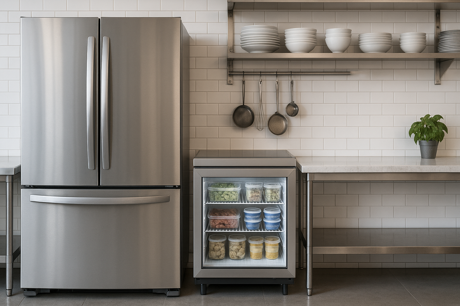 Freestanding Drawer Freezer Vs. Mini Fridge | Fridge.com