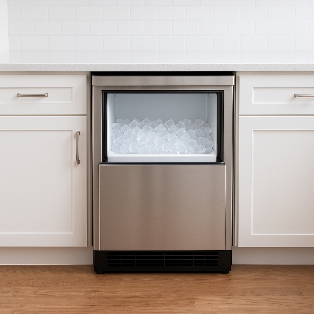 Ice Machine Vs. White Refrigerator | Fridge.com