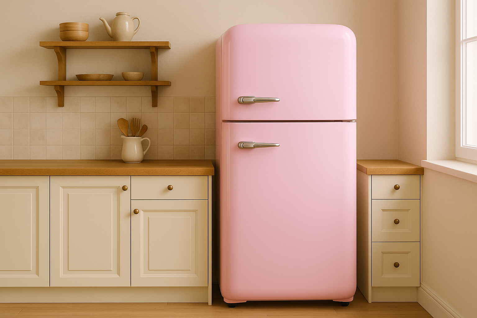 Pink Vintage Fridge | Fridge.com