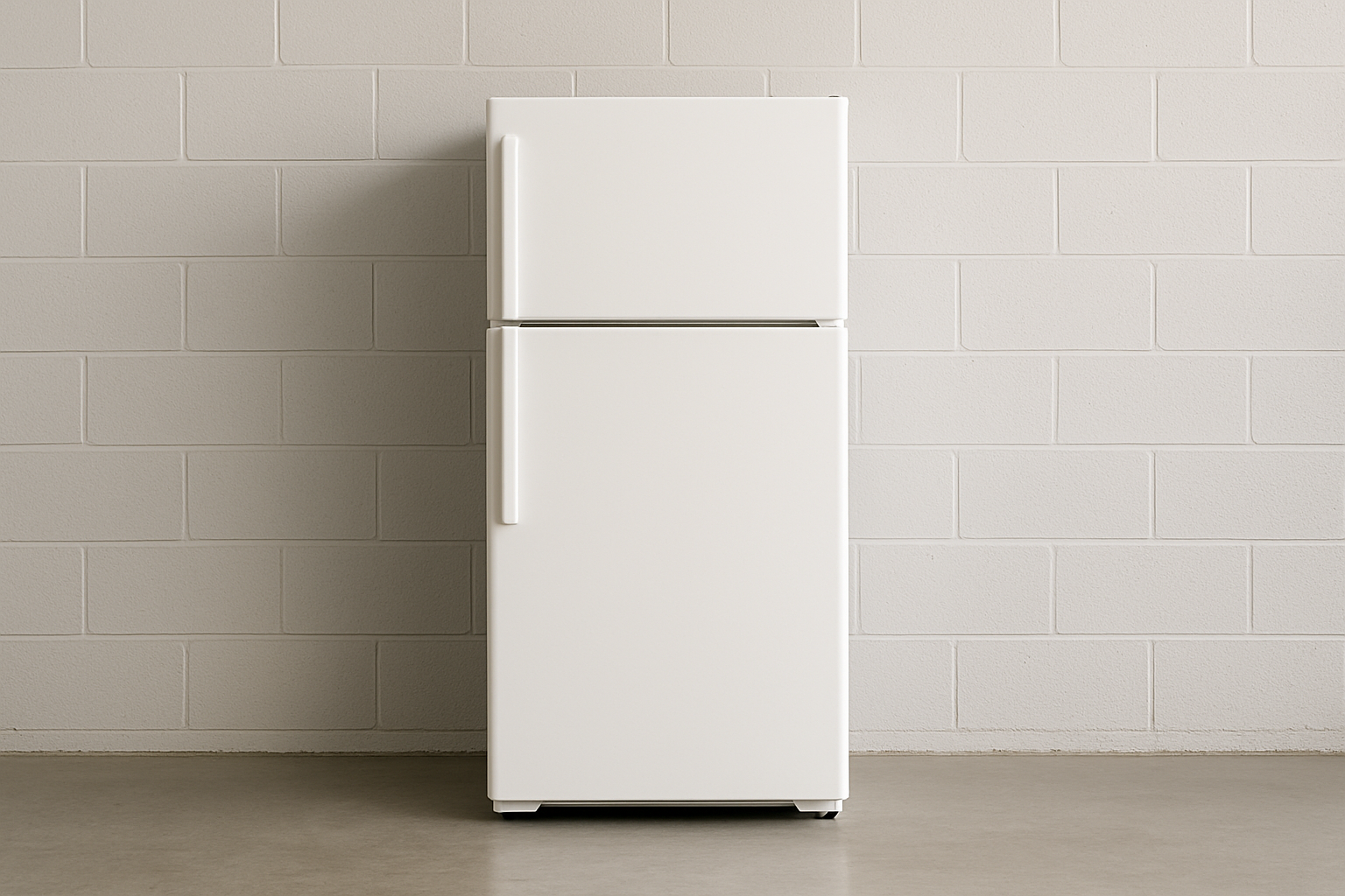Small Freezer Chest Vs White Refrigerator | Fridge.com