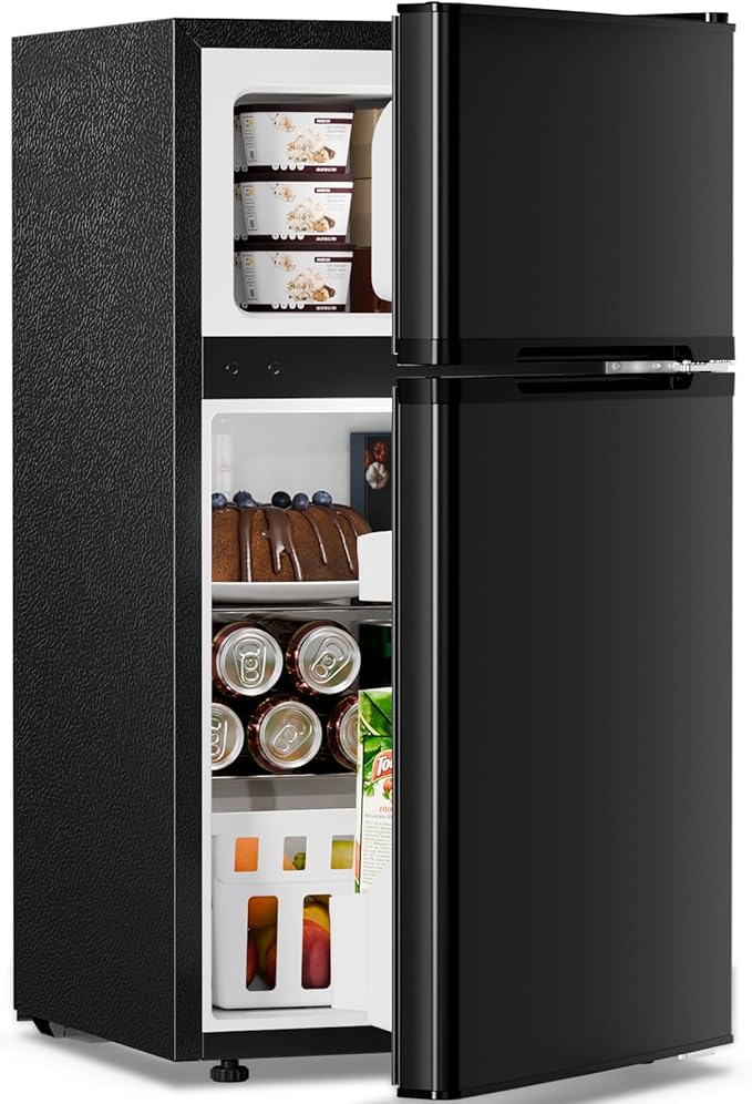 Antarctic Star 3.2 Cu.Ft,Mini Refrigerator with Freezer