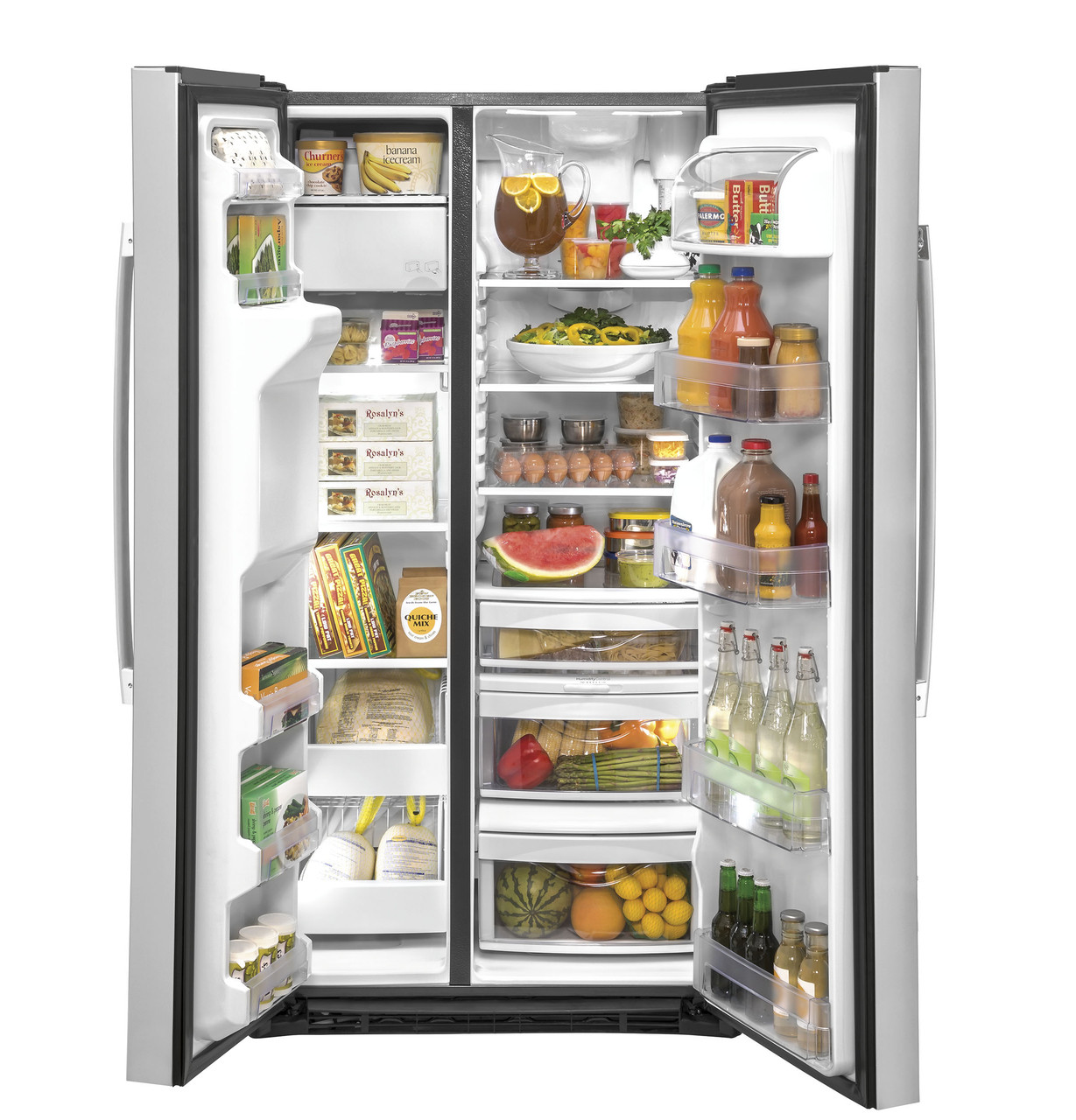 Counter Depth Side by Side Refrigerator on Fridge.com