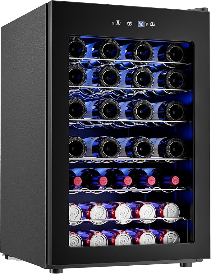 Icyglee 4.5 CU.FT Wine Cooler Refrigerator