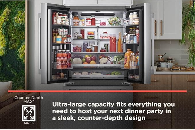 LG STUDIO Smart Counter-Depth MAX French Door Refrigerator, 27 cu. ft. on Fridge.com