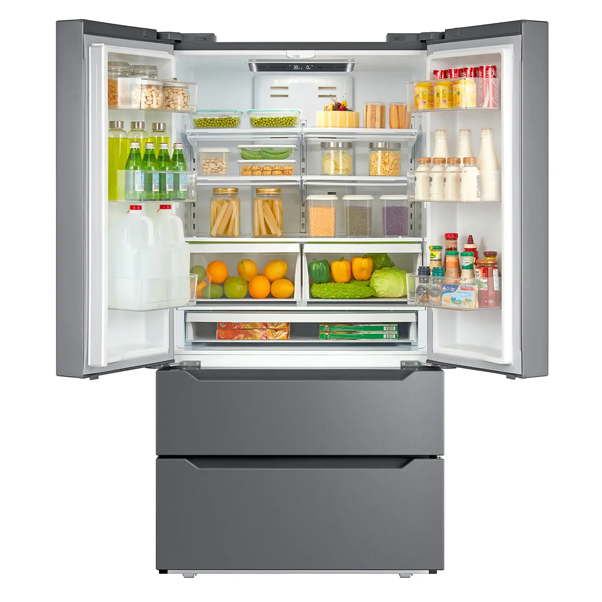 Midea MRF27I6BST 26.5 CuFt FD Refrigerator - SS | Fridge.com