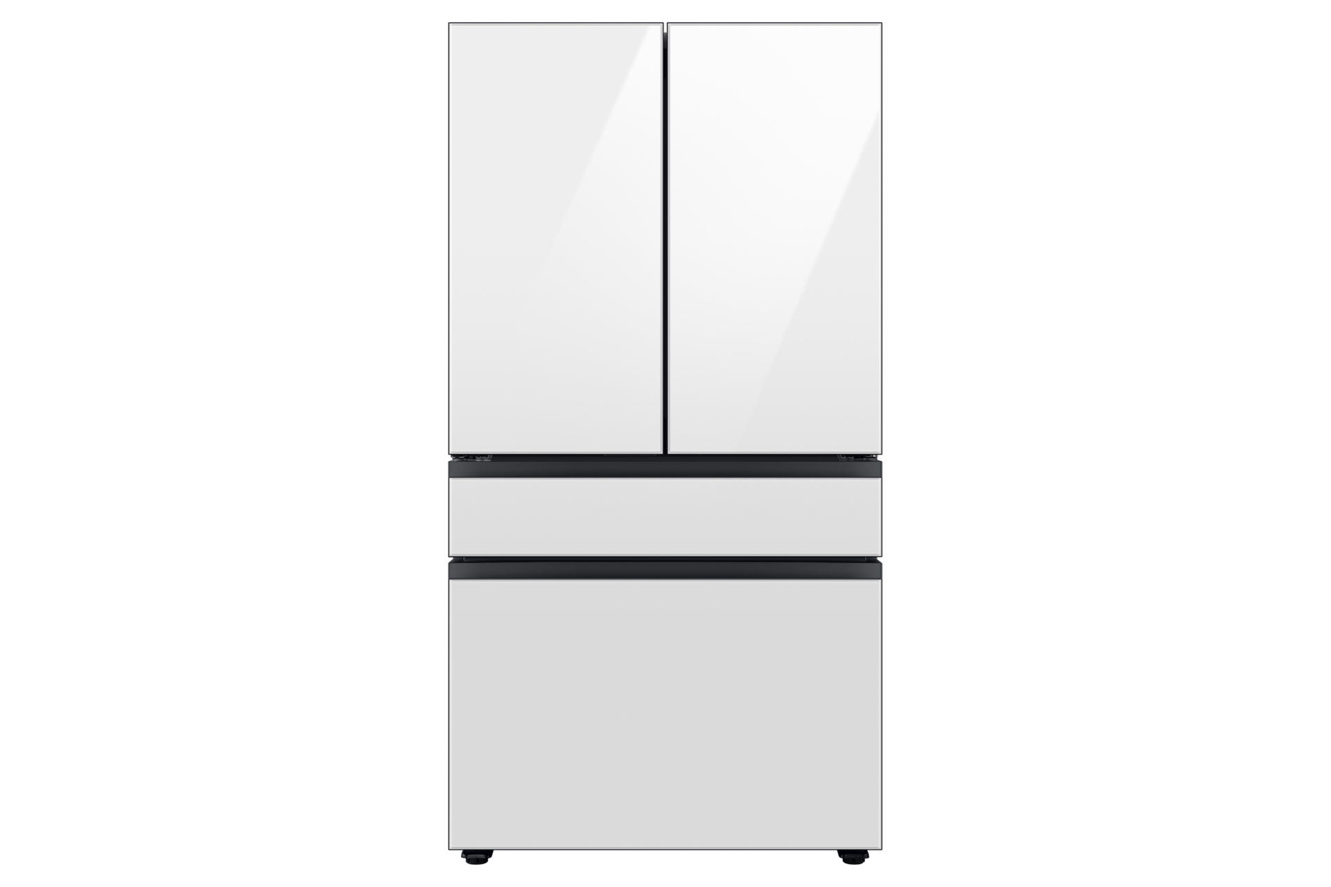 Samsung Bespoke 4-Door French Door Refrigerator (23 cu. ft.) with Beverage Center on Fridge.com