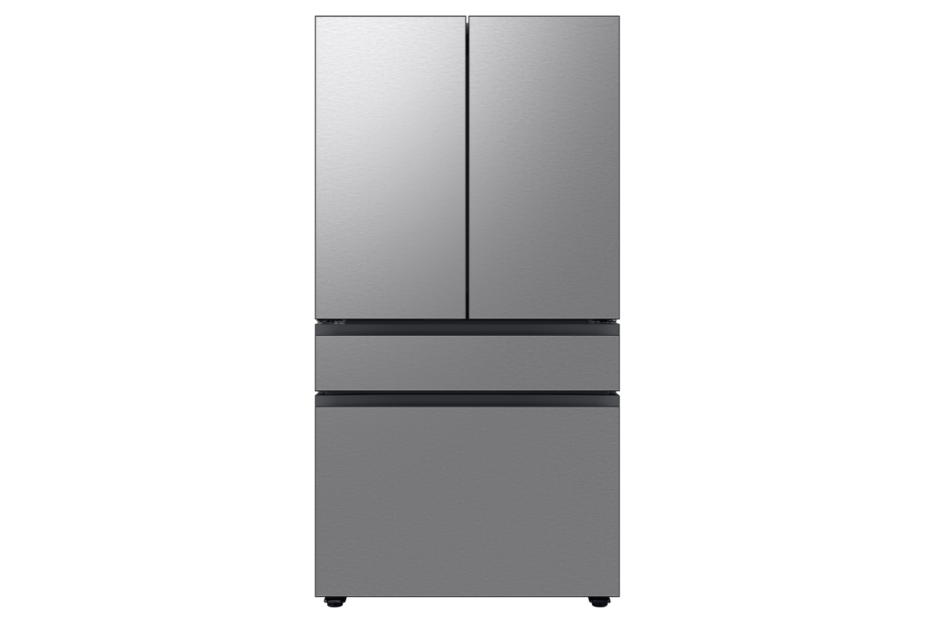 Samsung Bespoke 4-Door French Door Refrigerator (23 Cu. Ft.), Panels Not Included on Fridge.com - View 2