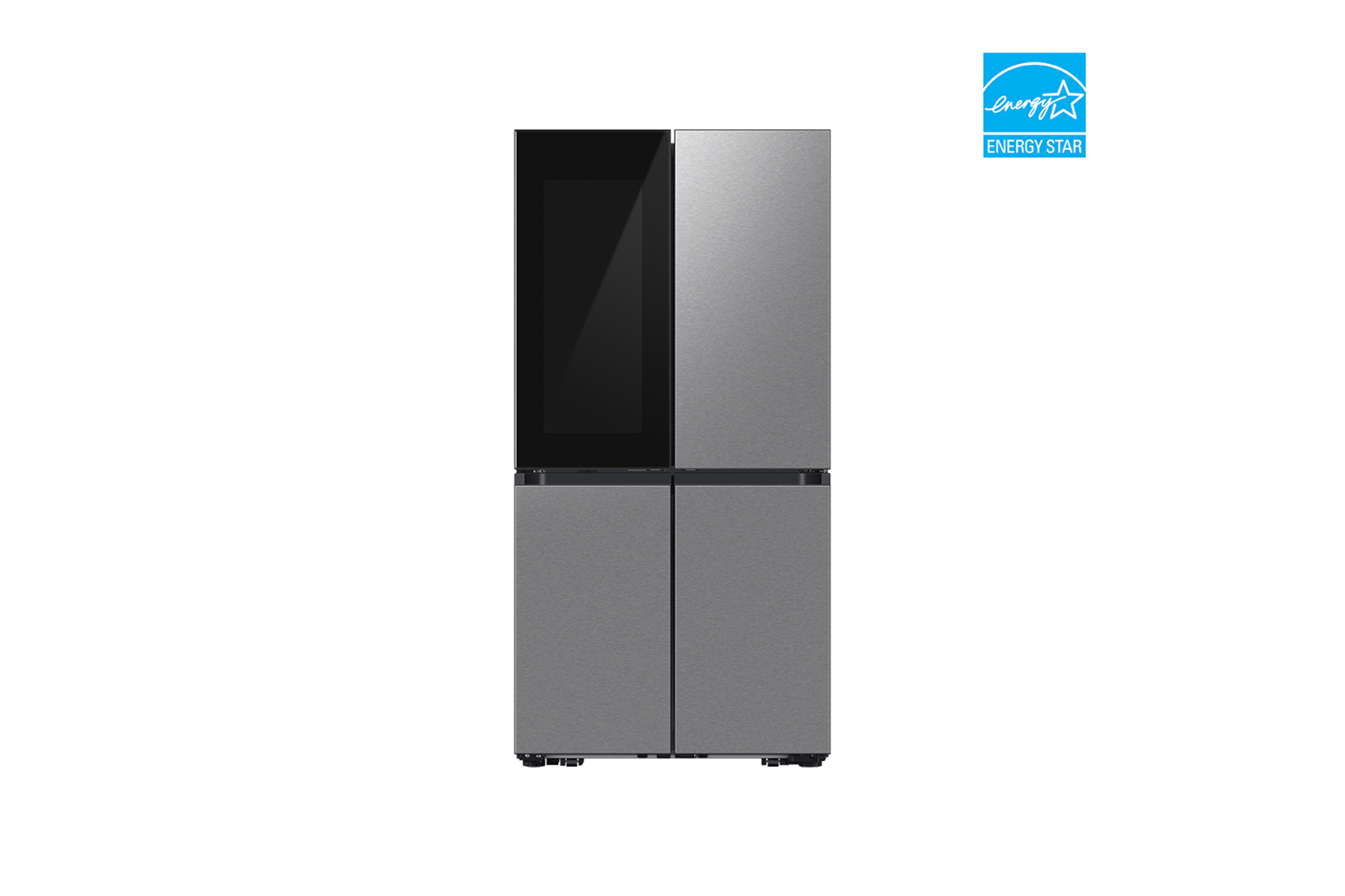 Samsung Bespoke 4-Door Flex Counter Depth Refrigerator 23 cu. ft. with Beverage Zone on Fridge.com