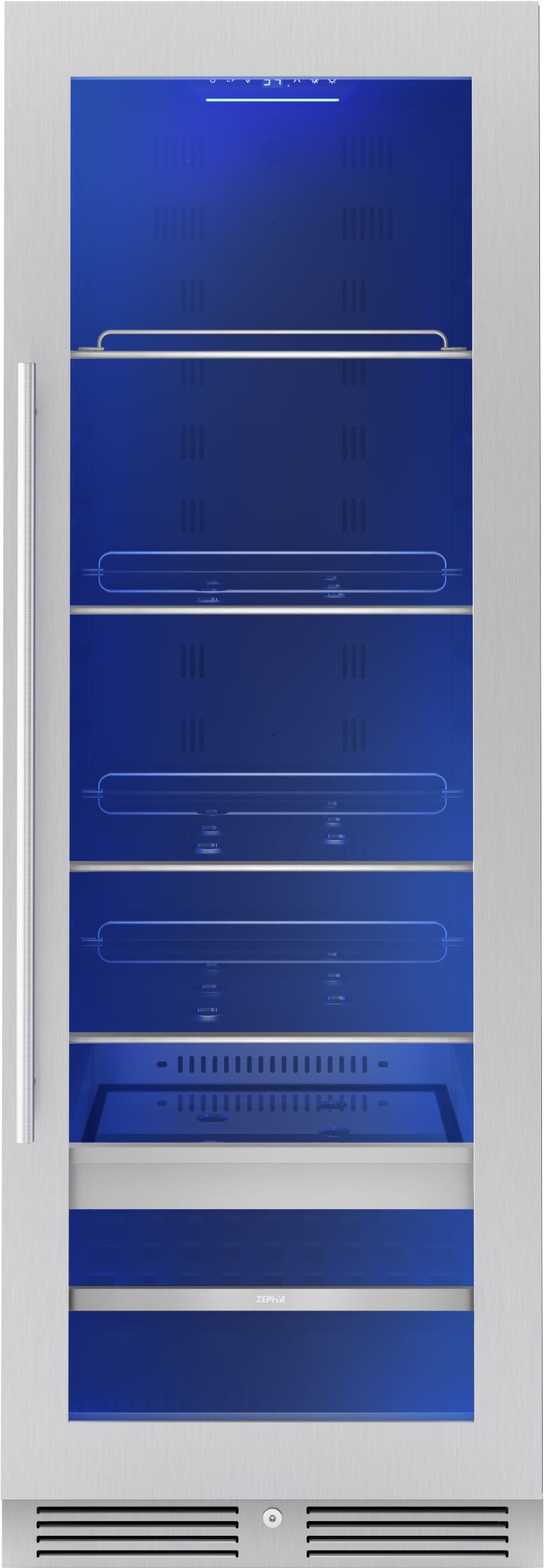 Zephyr Presrv 161 Cans (12 oz.) Convertible Beverage Refrigerator with Wine Storage | Fridge.com